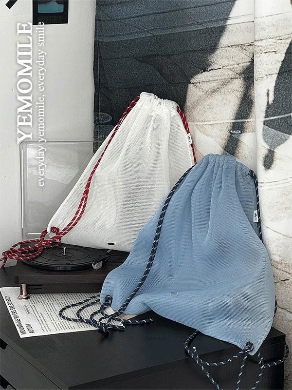 디너 메쉬 스트링 백