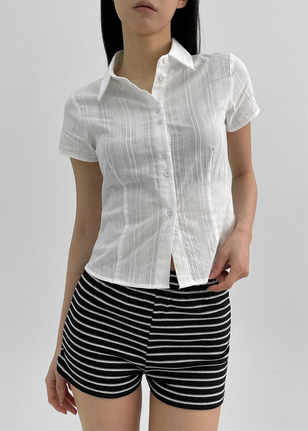 [2천장판매] [MADE] 마레드 링클 반팔셔츠