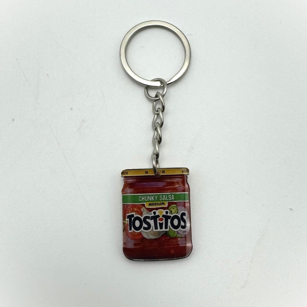 [중고] Vintage keychain Tostitos 음식키링 빈티지키링 키홀더 열쇠고리