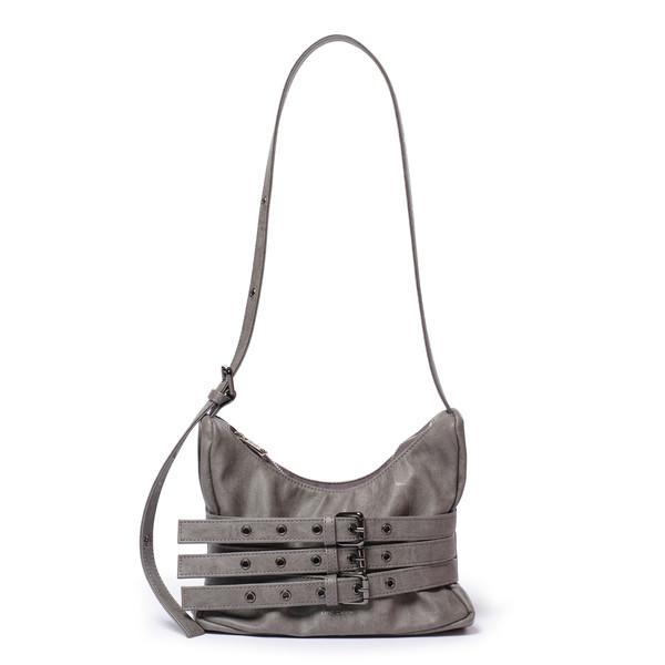 벨트백 trio belt mug bag M brushed gray