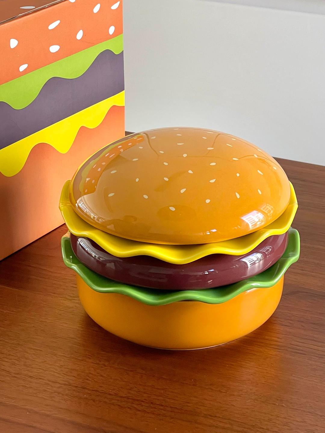 Hamburger plate.🍔