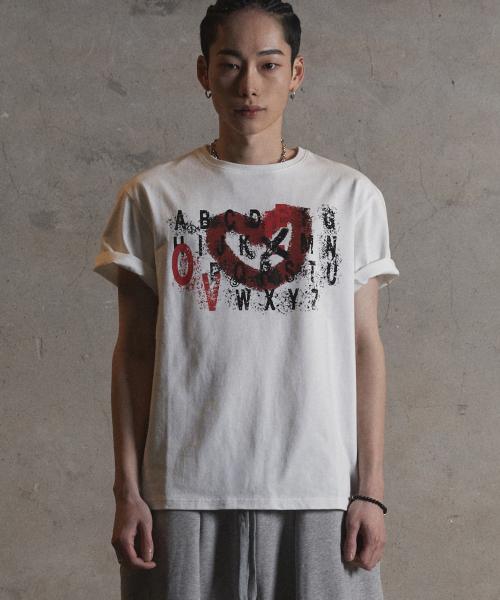LOVE PUZZLE T-SHIRTS_WHITE