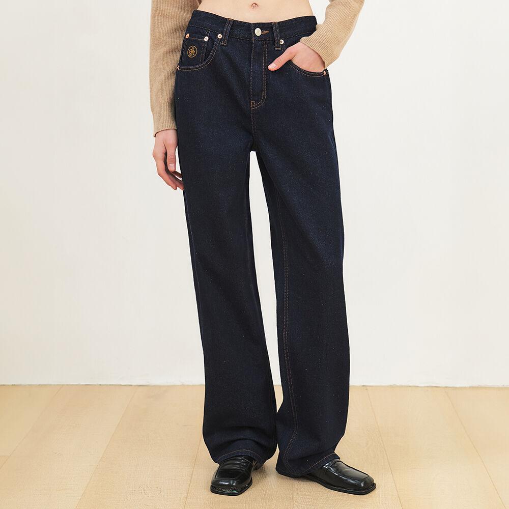 2489 스트레이트 워시드 데님 팬츠_INDIGO