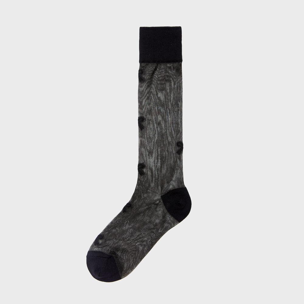 RIBBON GIRL mid calf 30d black