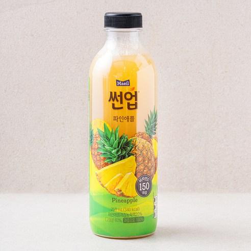썬업 파인애플 주스, 750ml, 1개 - 파인애플주스 | 쿠팡