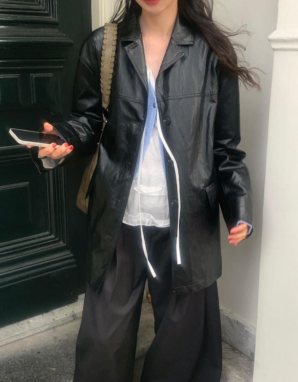 린더 벨트 하프 jacket