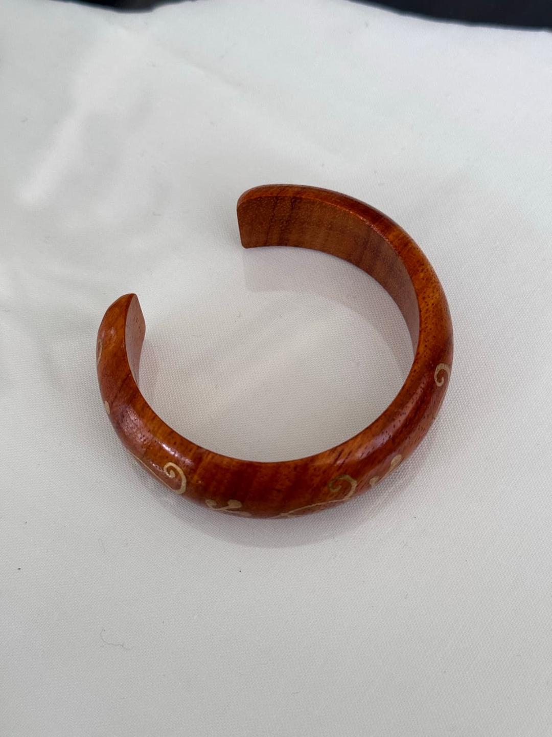 우드 페인트 뱅글 팔찌 wood paint bangle | 후루츠패밀리