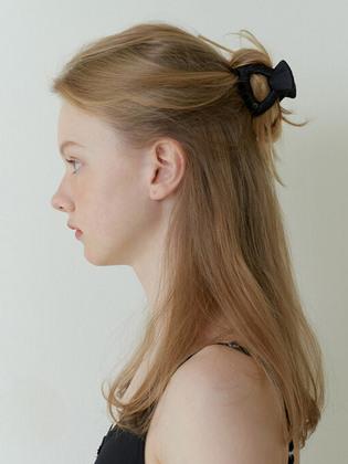 black cubic point hair claw