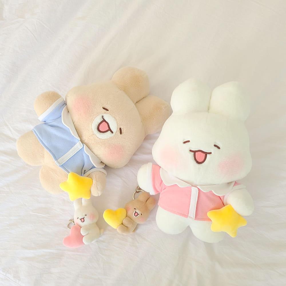 잠옷 슈야 토야 토끼 봉제 인형 30cm 2종