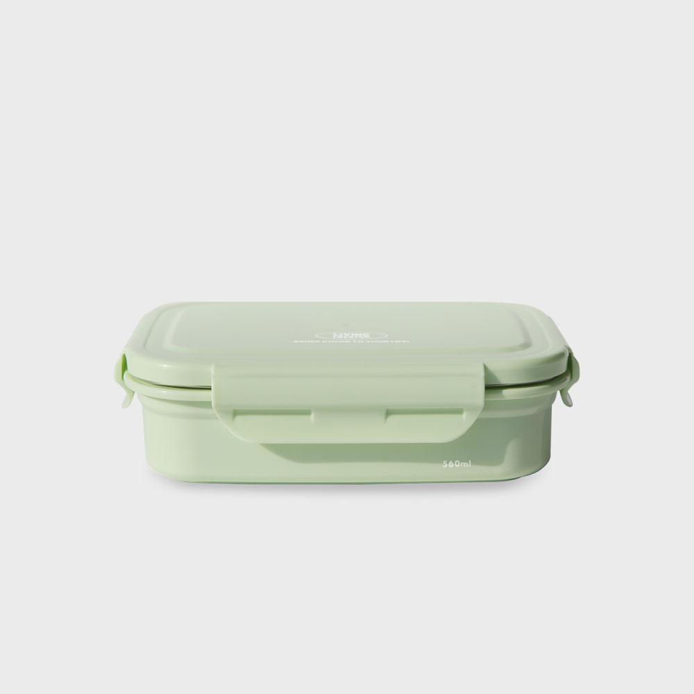 지켜텐 컬러스텐용기 560ml 윈터그린 (칸막이)