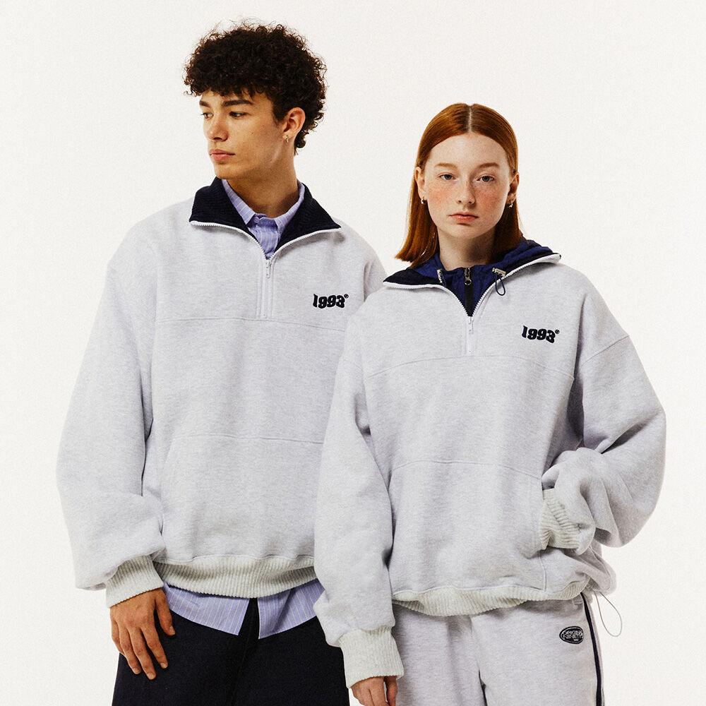 빈티지 반 집업_논기모 (7 colors)