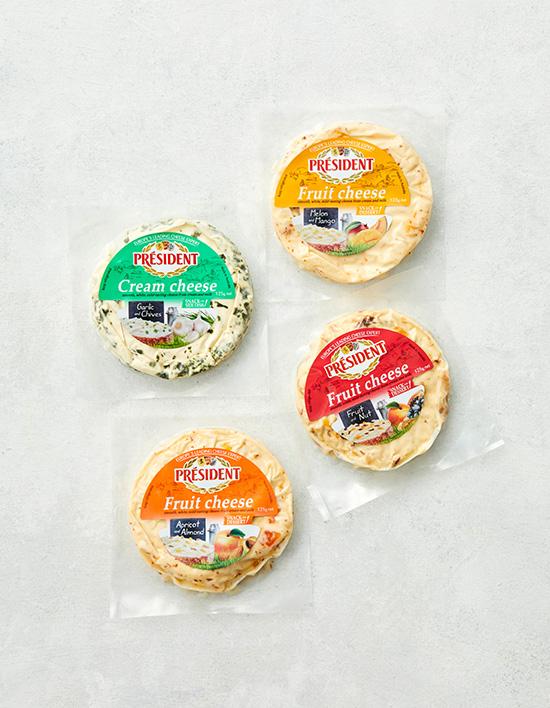 [프레지덩] 과일 치즈 4종