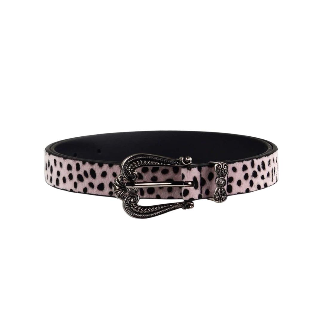 핑크 레오파드 벨트