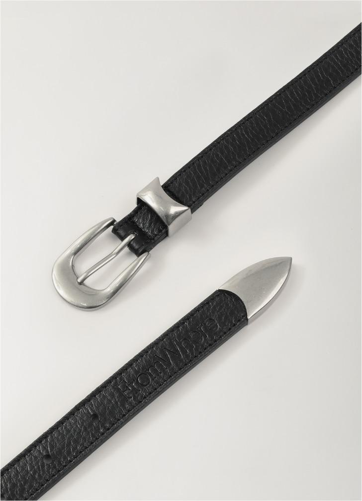 Real Leather Belt Black