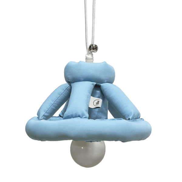 padded lamp BABY BLUE