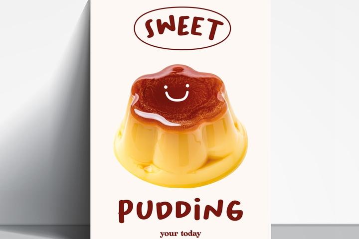2+1 인테리어 디저트 Sweet pudding 포스터
