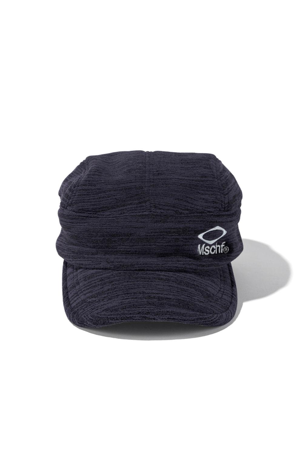 미스치프 (10/11 예약발매)FLEECE PANEL CAP_CHARCOAL BLUE - 위시버킷