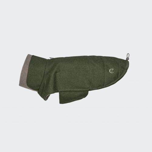 Dog Coat Brooklyn Flannel Fern Green
