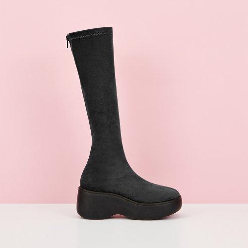Socks Long Boots (Black)