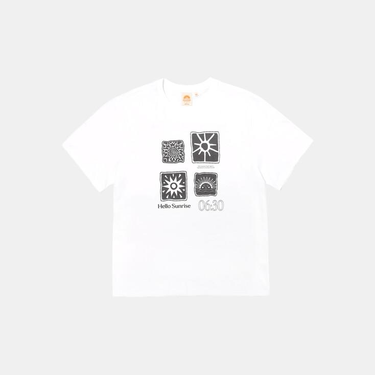 HS Sun Stamp Tee_White