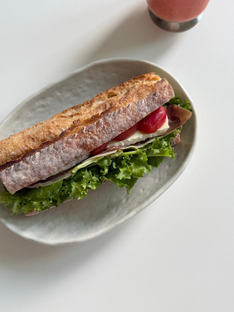 브런치 오발 플레이트 2 color 카레접시 샐러드접시