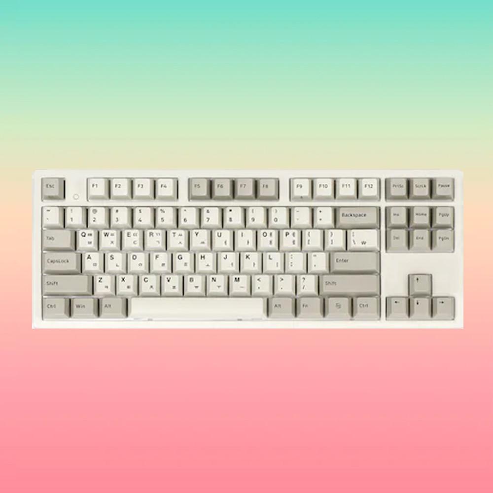 콕스 엔데버 오리지널 레트로 PBT 35G 노뿌 게이밍 텐키리스 무접점 키보드