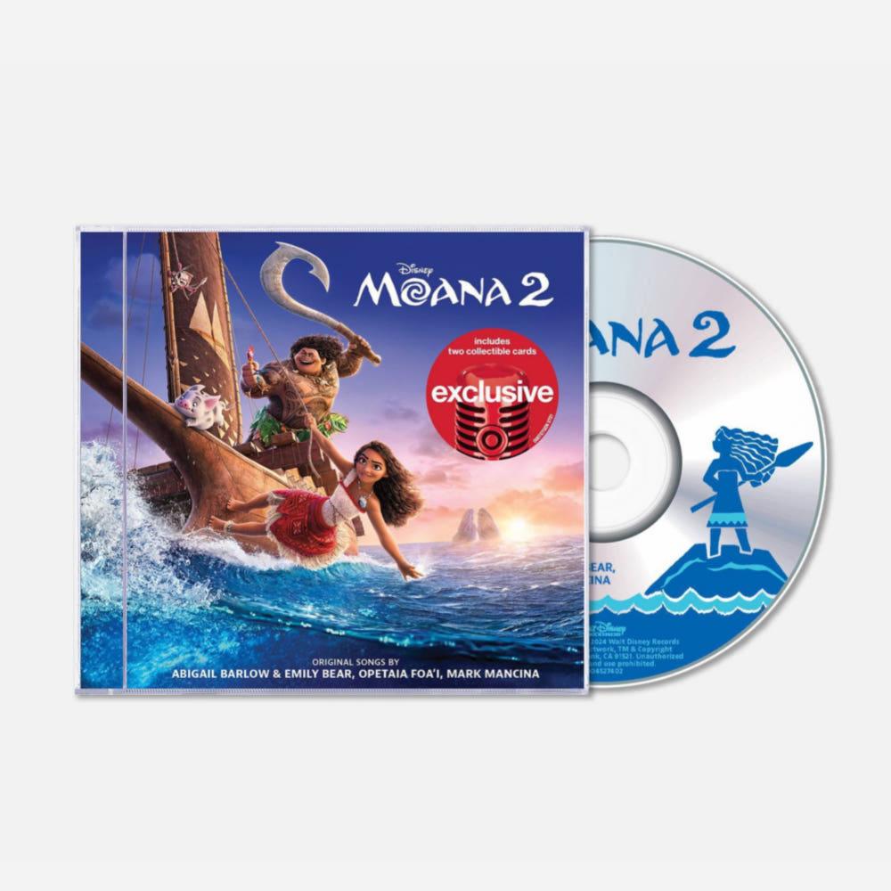[국내배송] 디즈니 모아나2 CD (카드사진동봉)