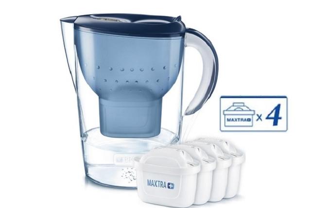 [해외] 브리타 정수기 마렐라 XL  3.5L + 필터 4개입 세트 ( 2colors )