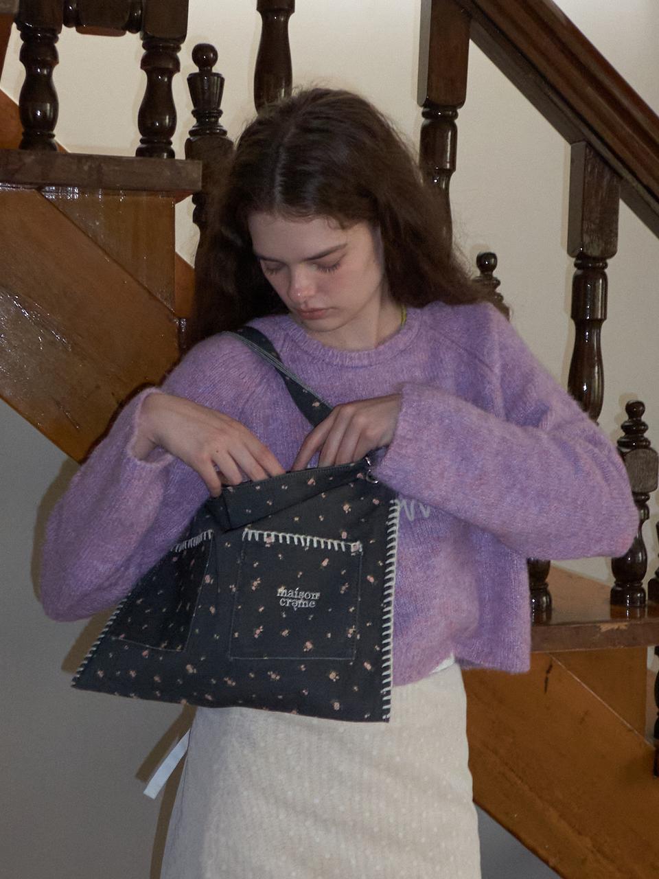 Grande Collage bag _ Rose Black