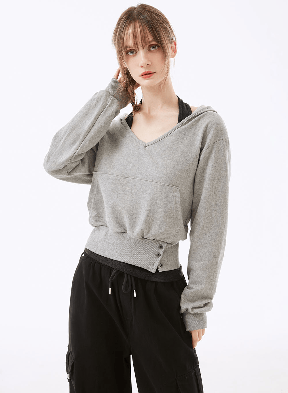 키르아 SET - 후드티, 나시