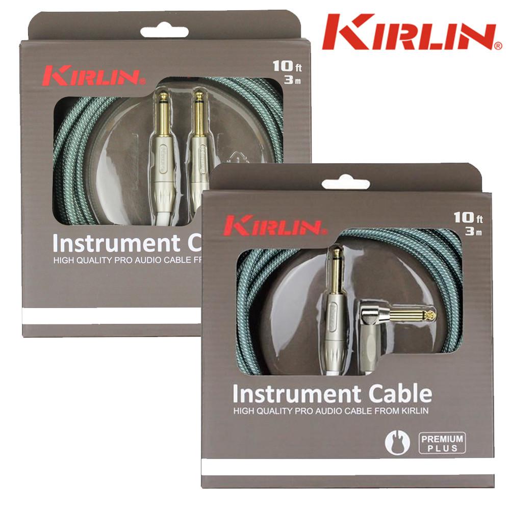 Kirlin 일렉 베이스 기타케이블 IWB-201PFG 3m 기타잭