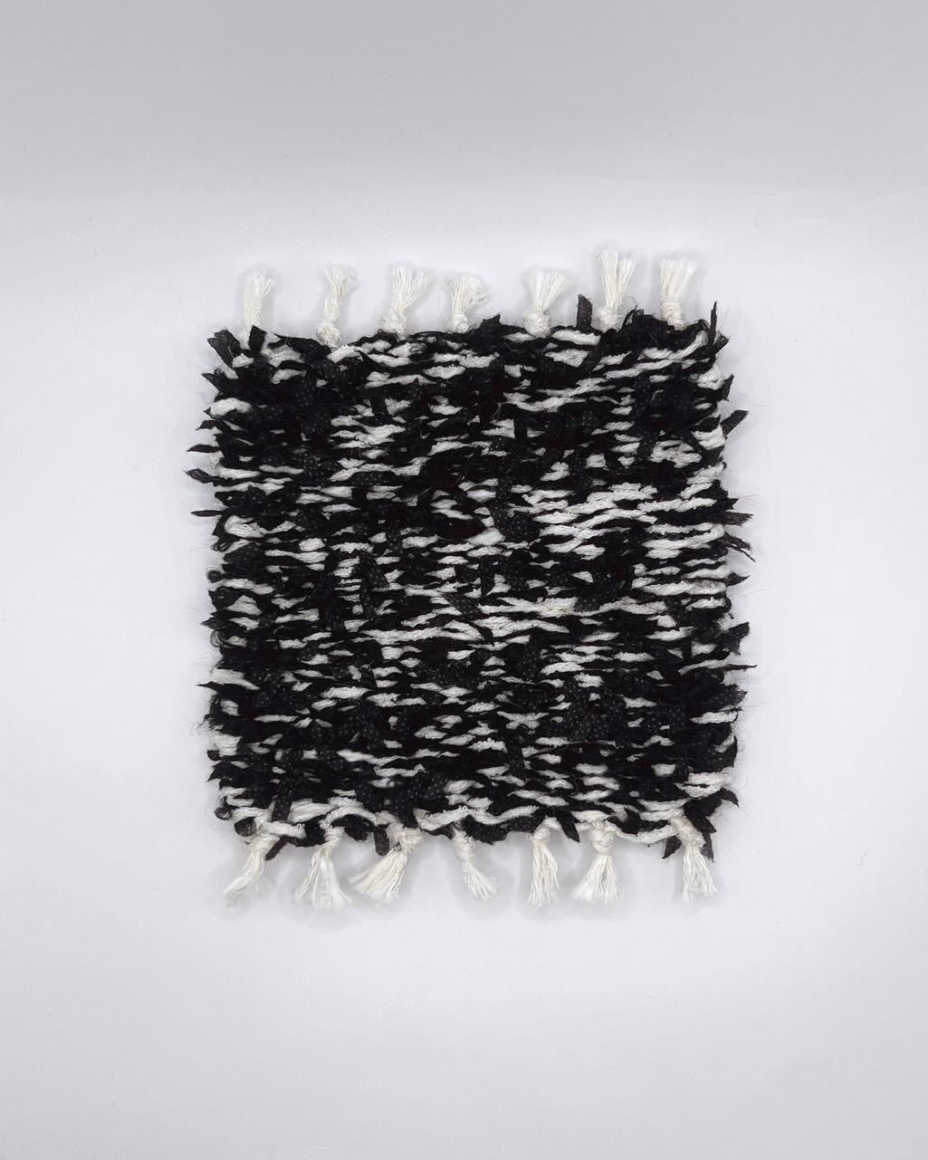 컵받침 위빙티코스터 컵받침대 홈카페 소품 패브릭 오브제 잔의 쉼터 나이트 크루징 22