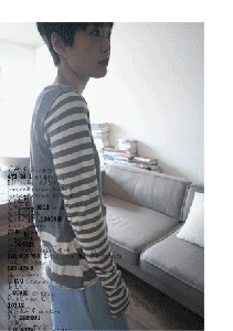 에프터먼데이 philosophy stripe top (2colors)
