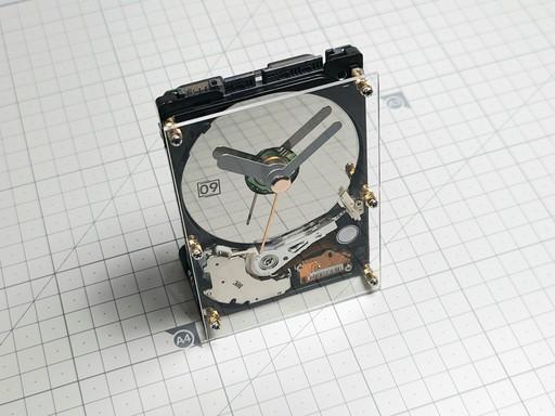 하드디스크 탁상시계 💕 업사이클링