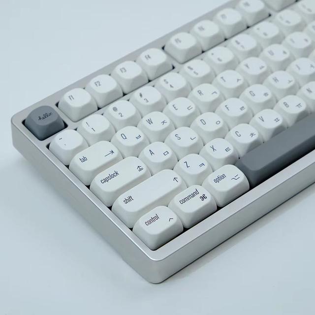 애플 MOA 키캡 한글 각인 PBT 염료승화 138키 MAC 독거미 한무무 조약돌 다얼유