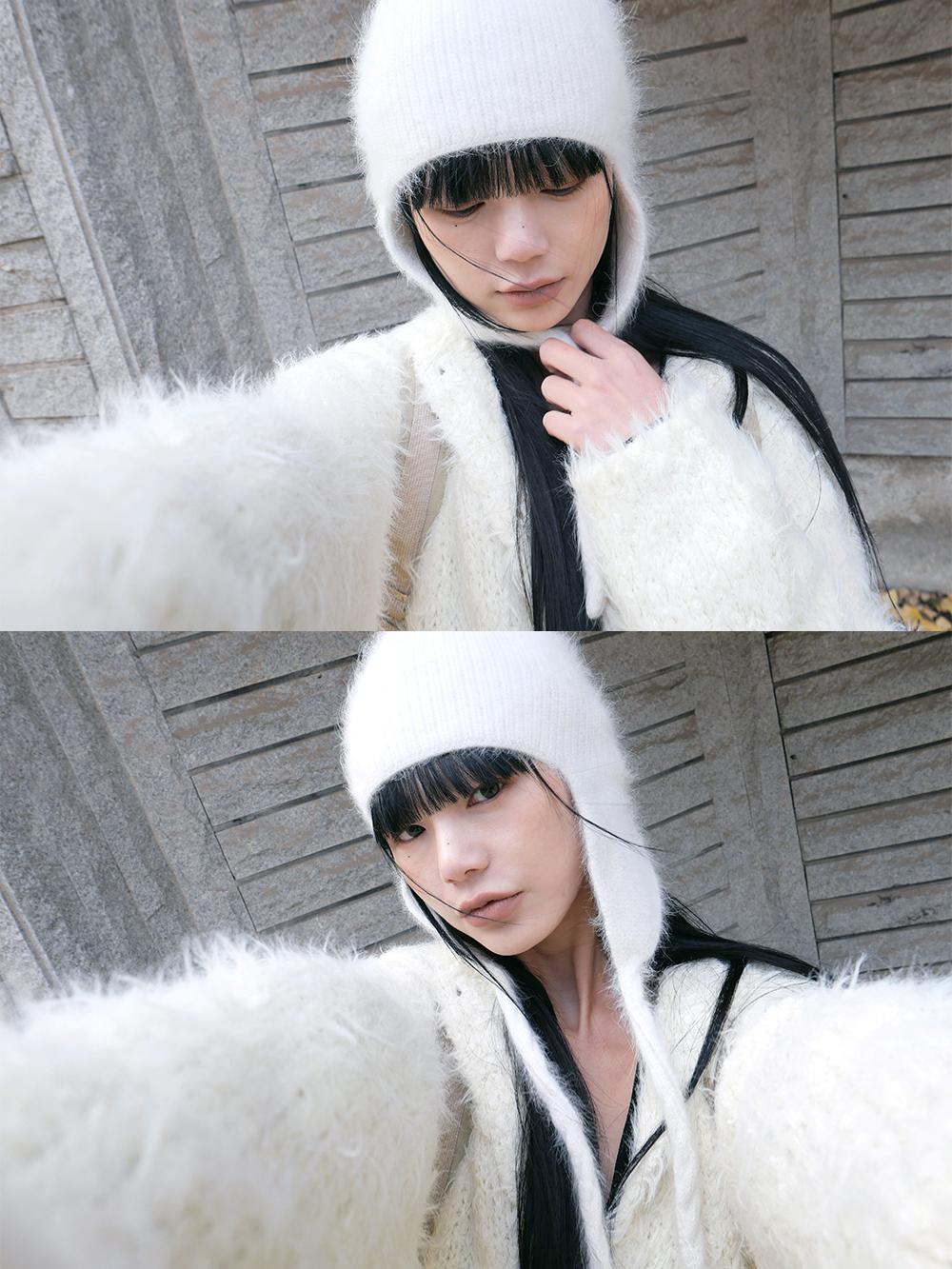 angora earflap