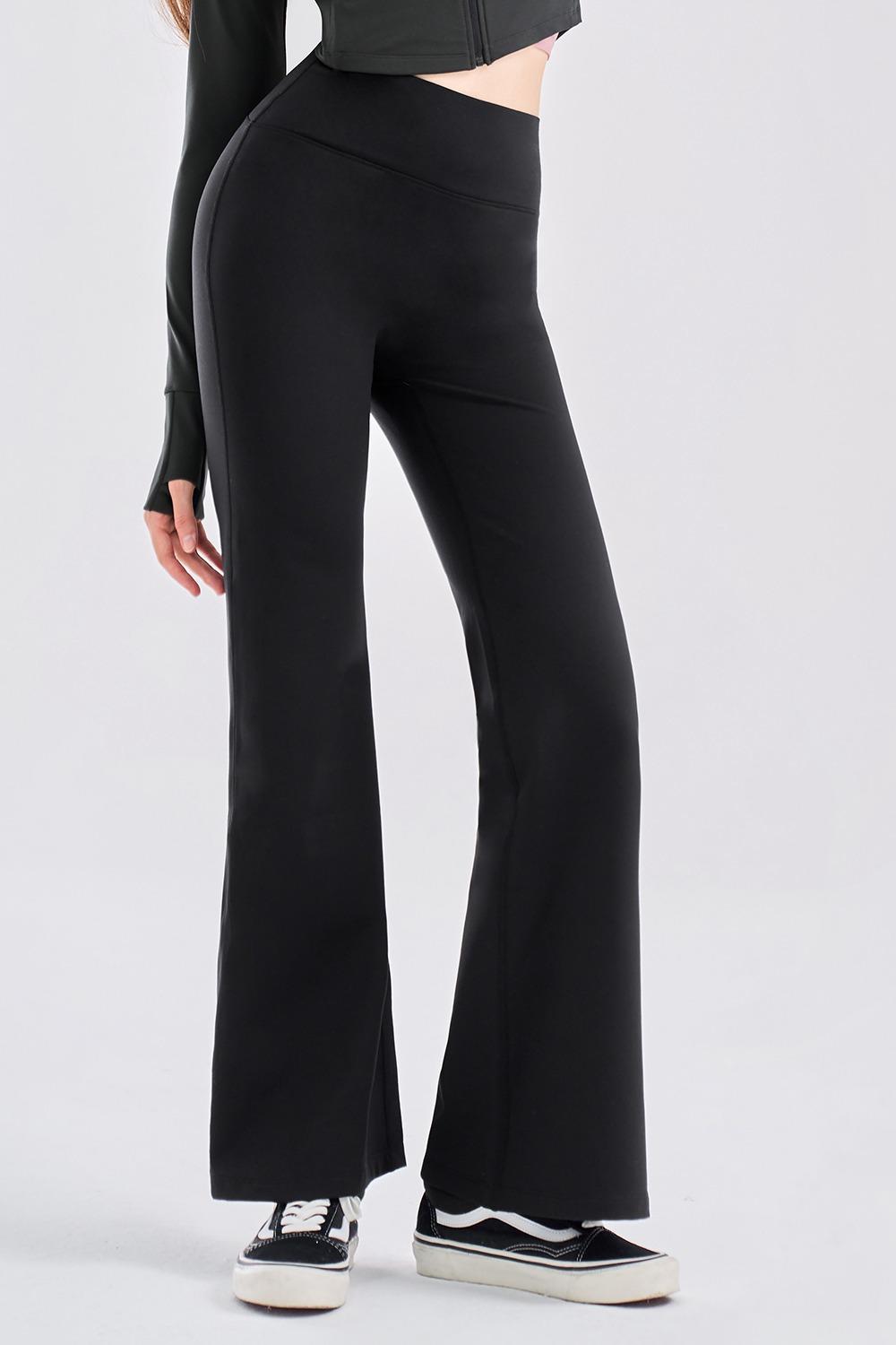 제로 기모 부츠컷 팬츠 블랙