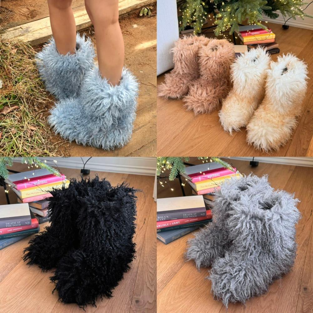 [SALE] 푸들 페이크퍼 부츠