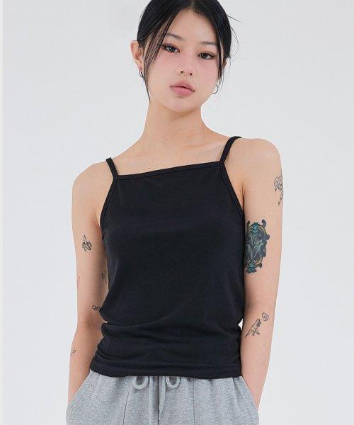 스퀘어 넥 롱 슬리브리스 5color