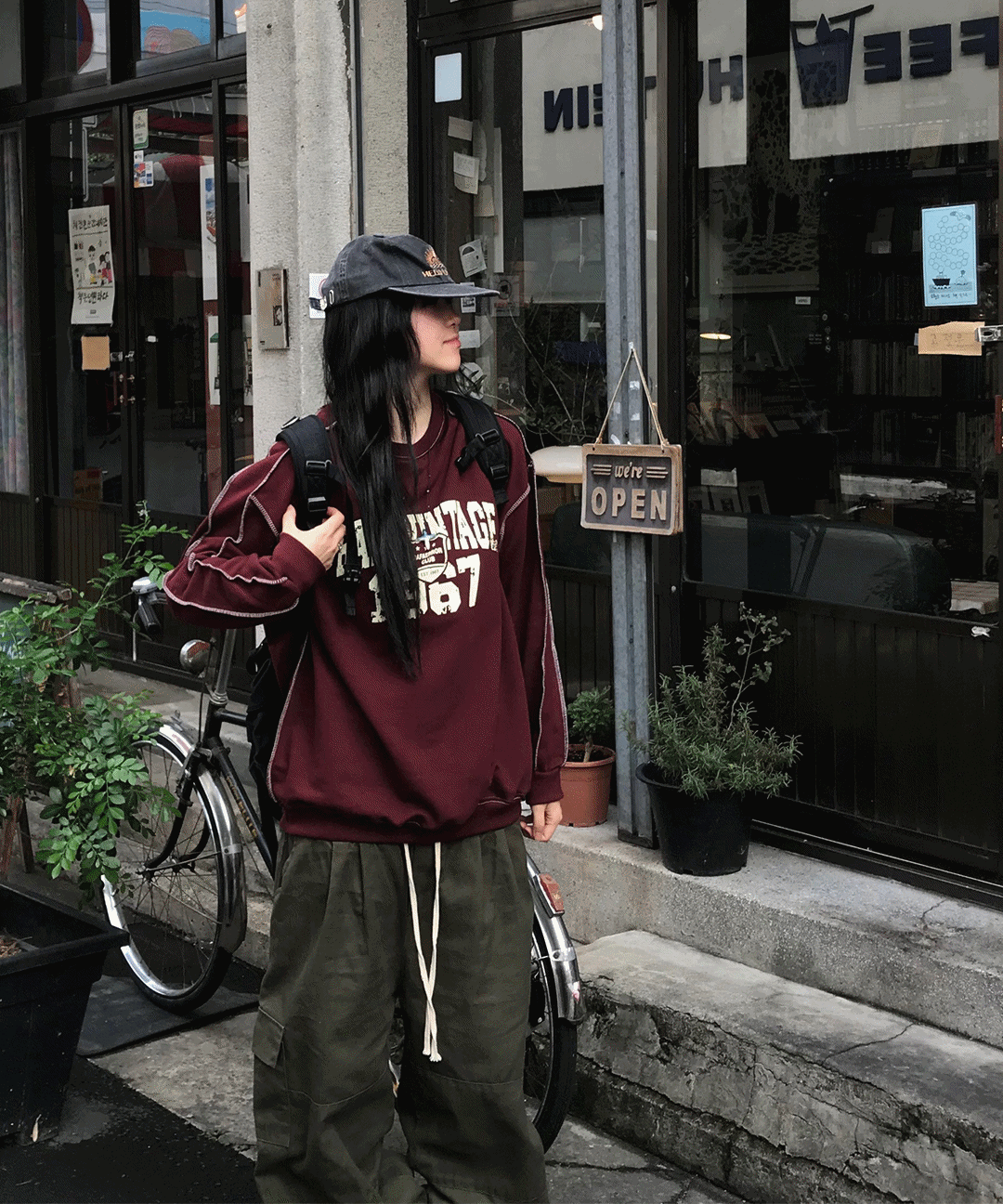 LT BAFA 빈티지 맨투맨