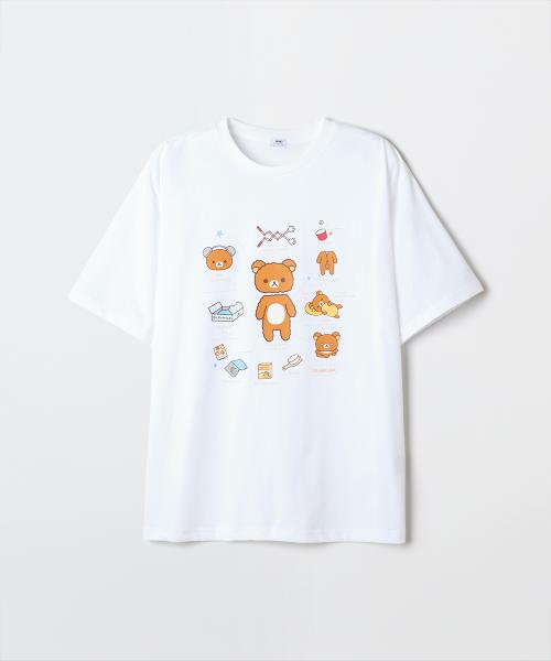 [리락쿠마] 반팔 티셔츠(MIX)_SPRLG25U02