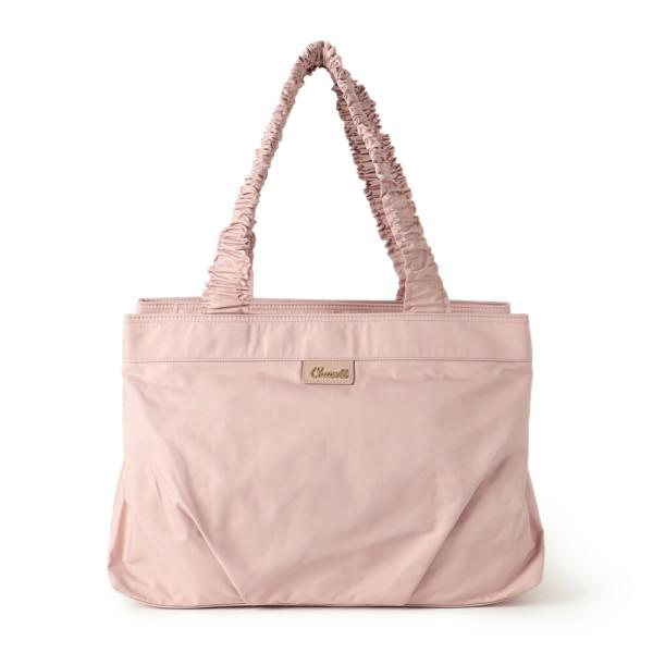 Chacott 챠코트 주름 도트백 숄더 수납  - 핑크