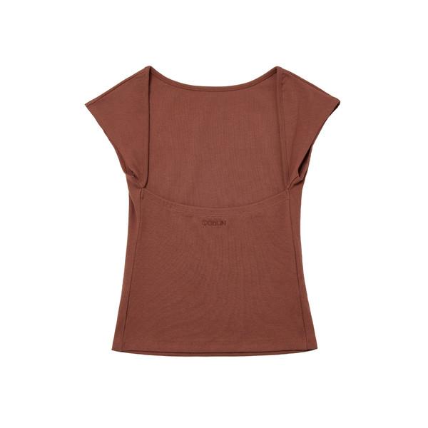 Oasis Backless Top (Cocoa)