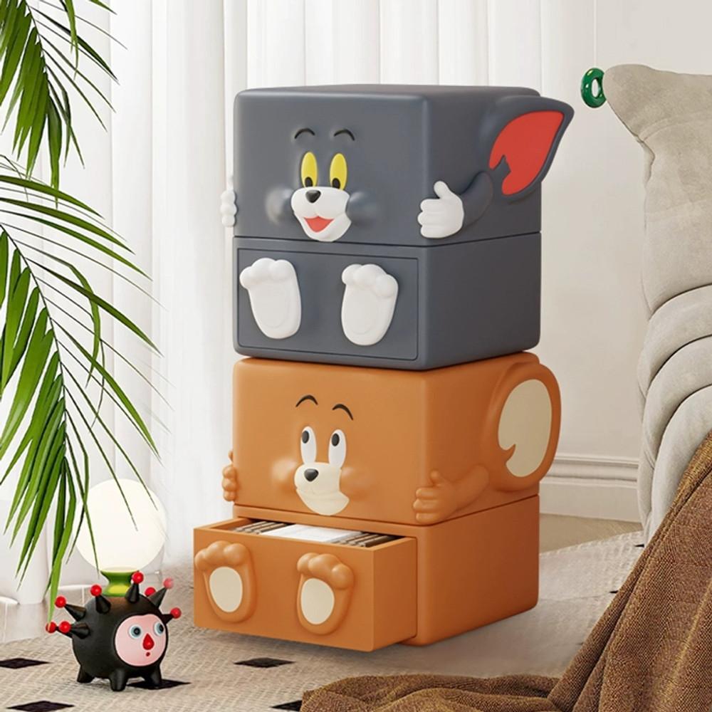 톰과제리 가구 협탁 서랍장 소품 수납함