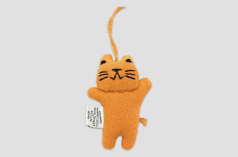 [스모어웨이브] 어글리 고양이 백참 - 귤색 (재입고)