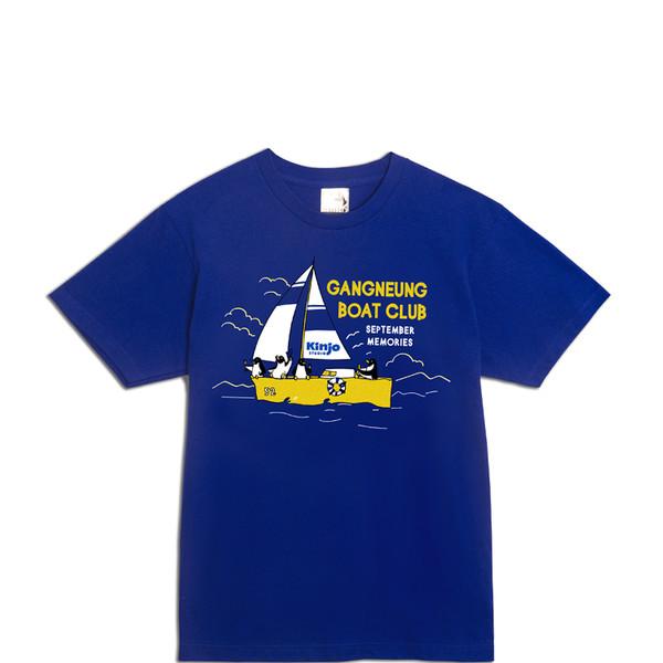 킨조 보트클럽 반팔 블루