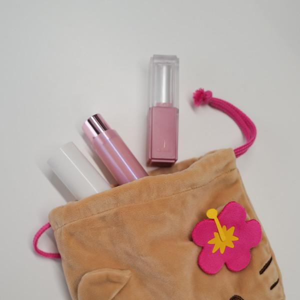 Sanrio Hello Kitty Drawstring Pouch (태닝 키티)