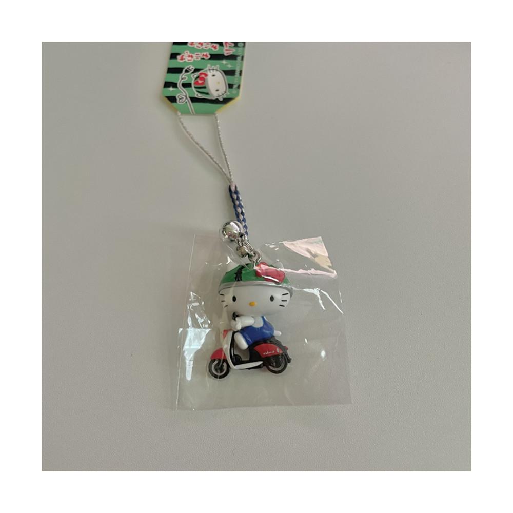 헬로키티 · 수박헬멧 오토바이 스트랩 · 펜