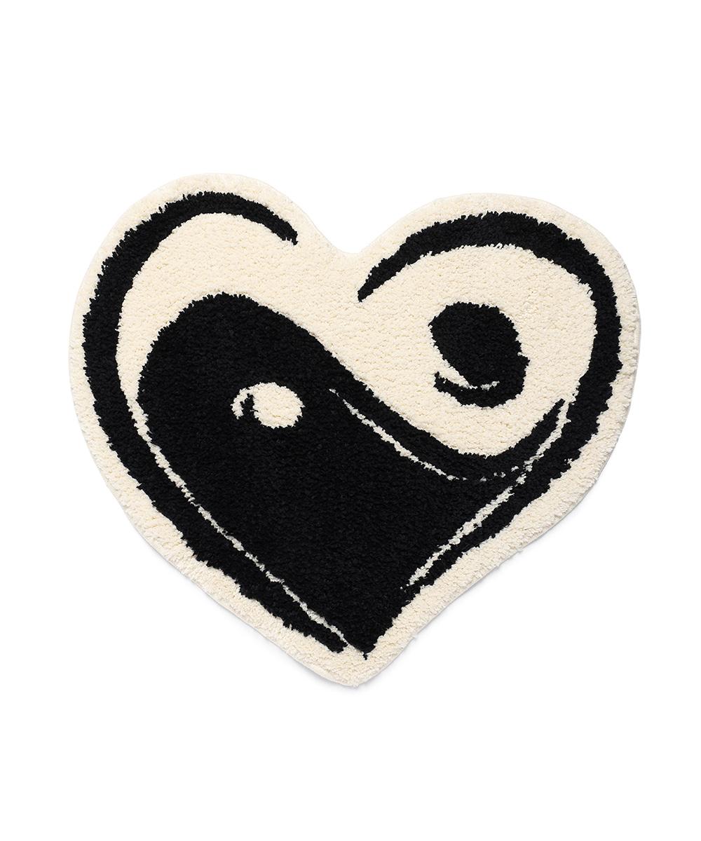 HEART RUG[IVORY]
