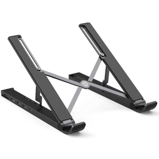 유그린 C타입 HDMI USB3.0 멀티허브 노트북 거치대 X-Kit